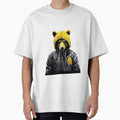 A STREET ART BEAR WITH HOOD by infinitearte