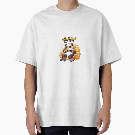 Weekend Mode On Panda Shirt – Cute Funny Panda Relax Design by snaperos