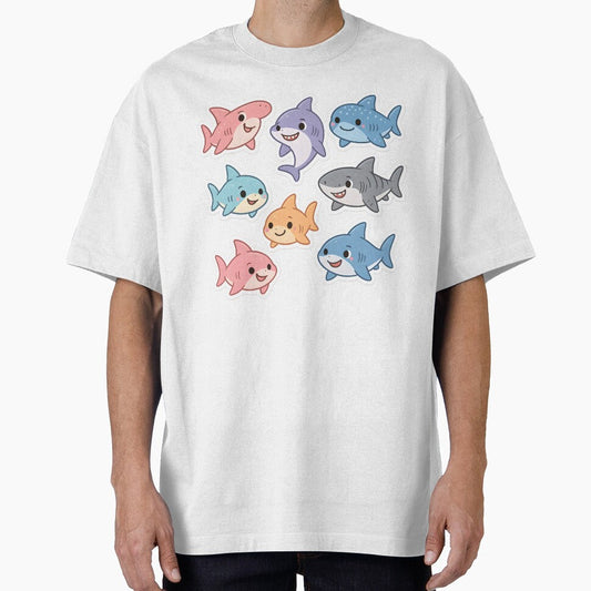 Cute Kawaii Shark Collection by SassyArtistry