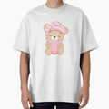 Cute Sleeping Bear – Kawaii Cozy Pastel Illustration by Shopchid