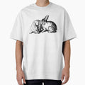 Bunny Cuddle - Rabbit Cuddle by smnessen