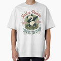 Just A Panda Who Loves To Dab Retro Vintage Bamboo Aesthetic by Wear Sculpt