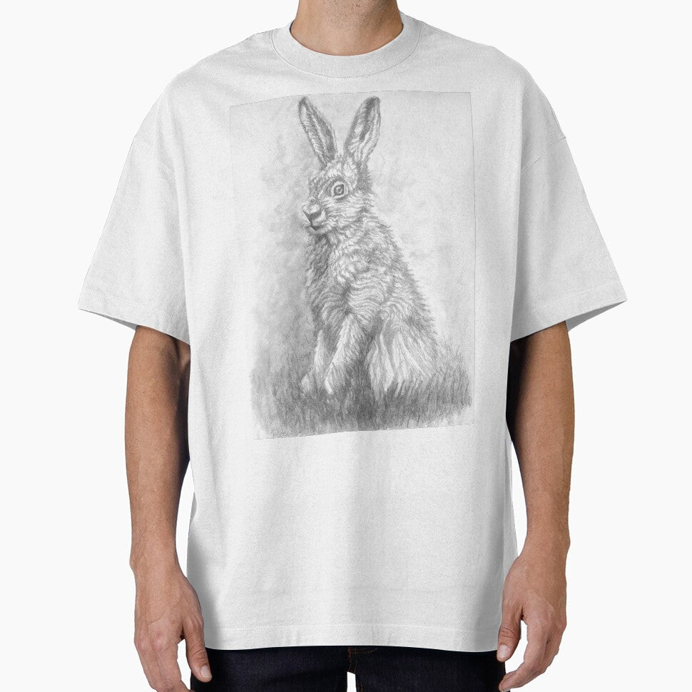 Proud looking rabbit pencil drawing! by Rose Ritchie