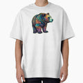Psychedelic colorful bear by Victorsju