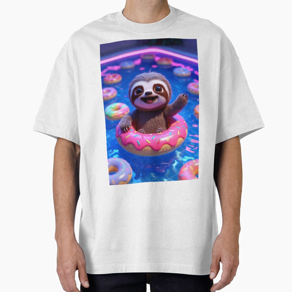 Sloth Donut Pool Party by CoquetteLunaCo
