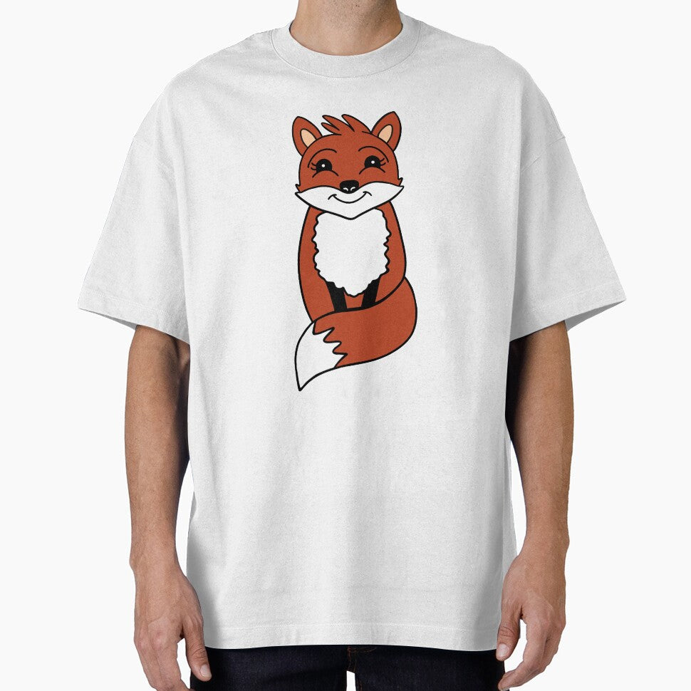 Cute Cartoon Fox Lover by Sartoris Art