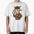 Goat Detective with Monocle – Quirky Animal Mystery Solver by Confuzz1ed