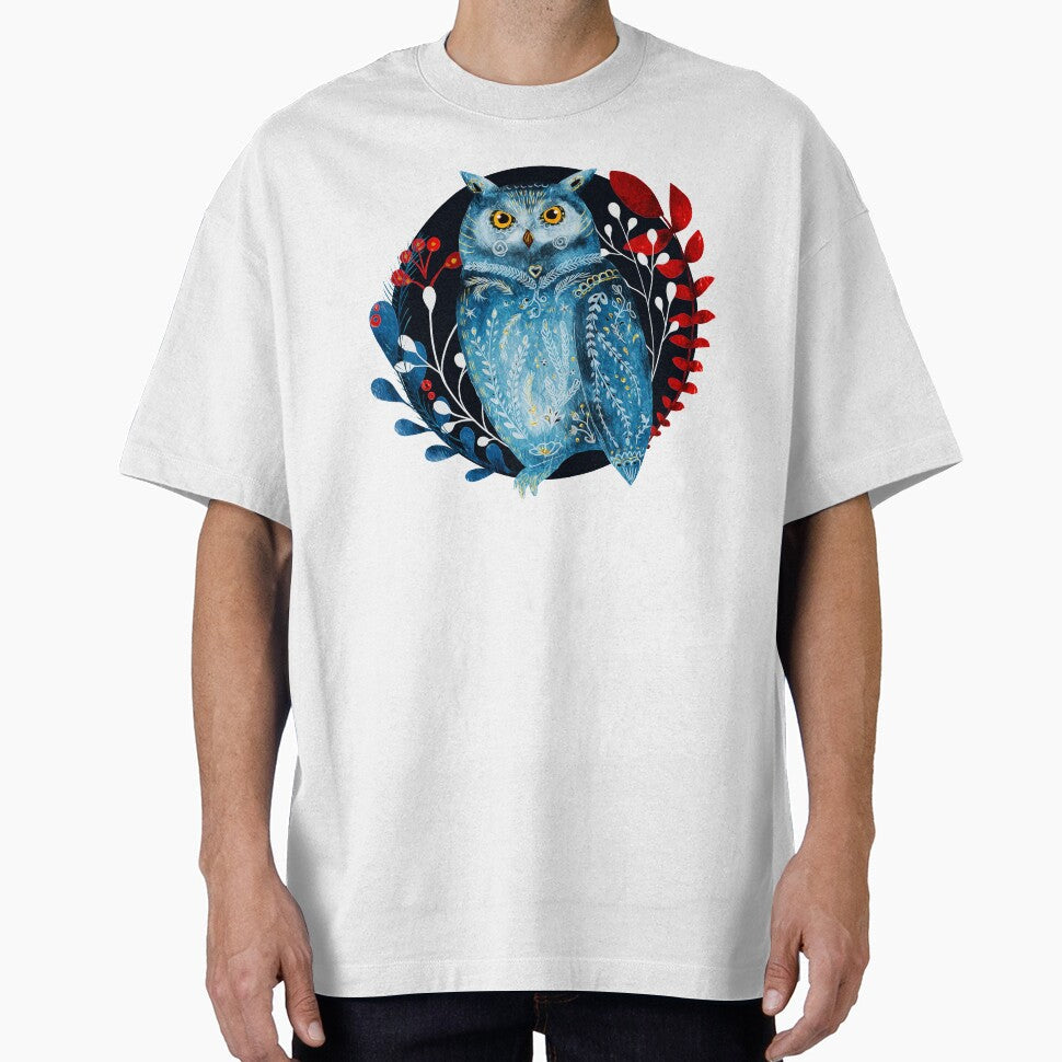 Moon Owl by Difonza