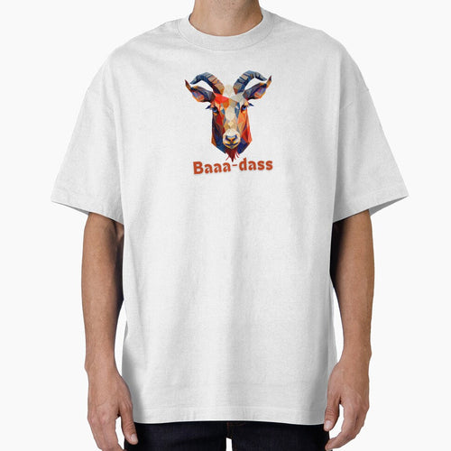 Baaaa-das Goat Face: A Playful and Eye-catching Design for Your T-Shirts and More! by FiveIntentions