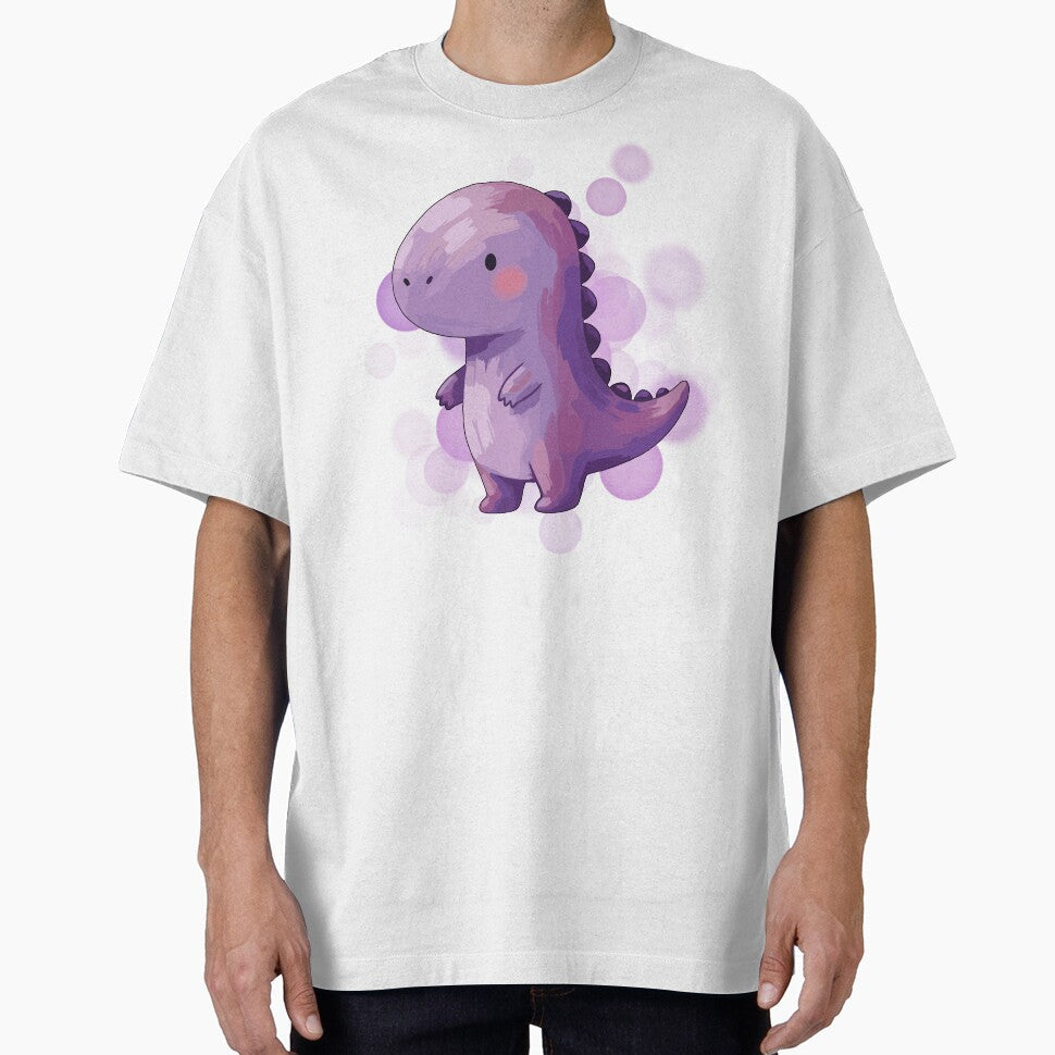 Purple Dinosaur - Cute Illustration by iamKRUK