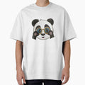 Cute Panda Wearing Glasses – Adorable Kawaii Panda Face Illustration by A1MarketDesigne