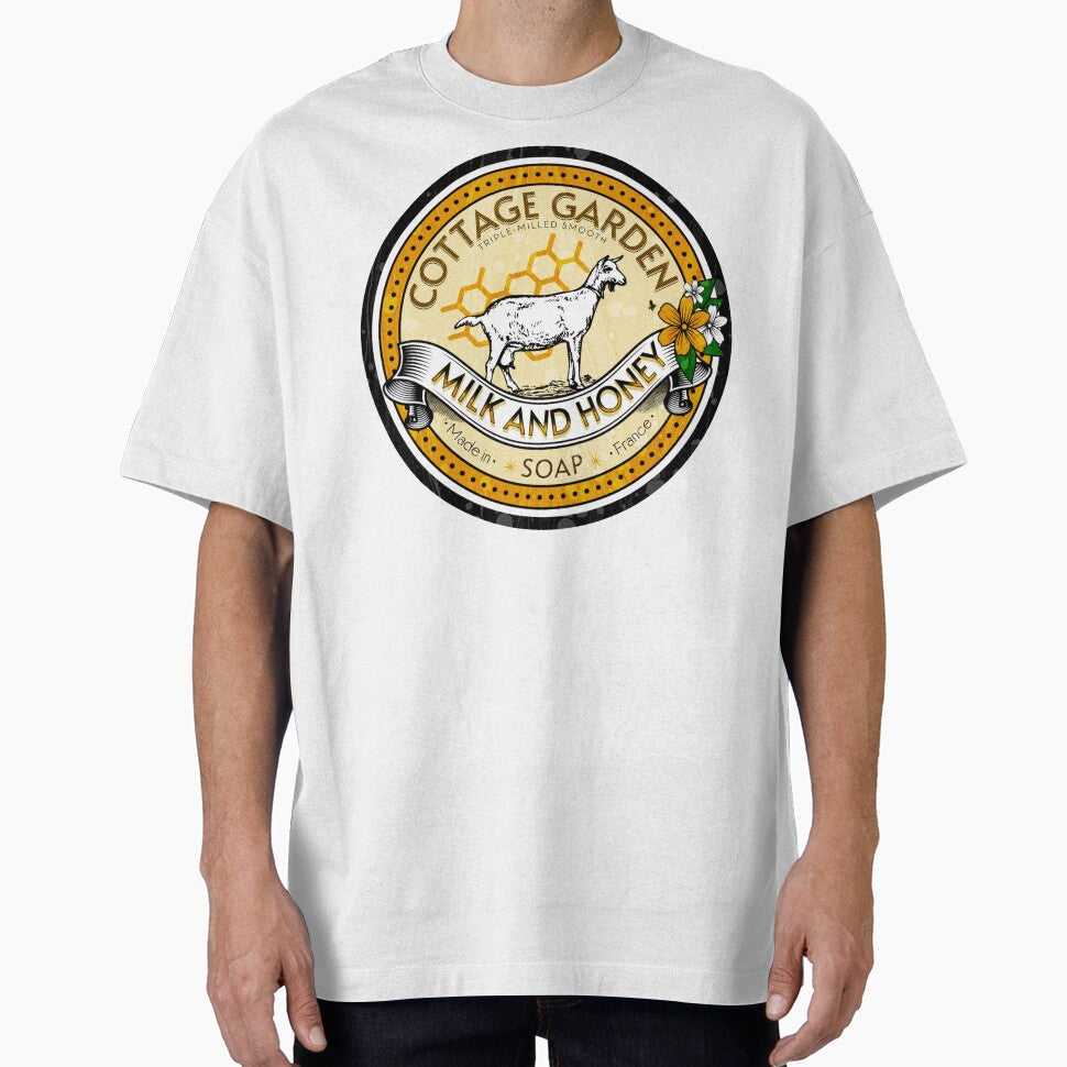 Goat farm - Funny goat - white goat by Jessica  art