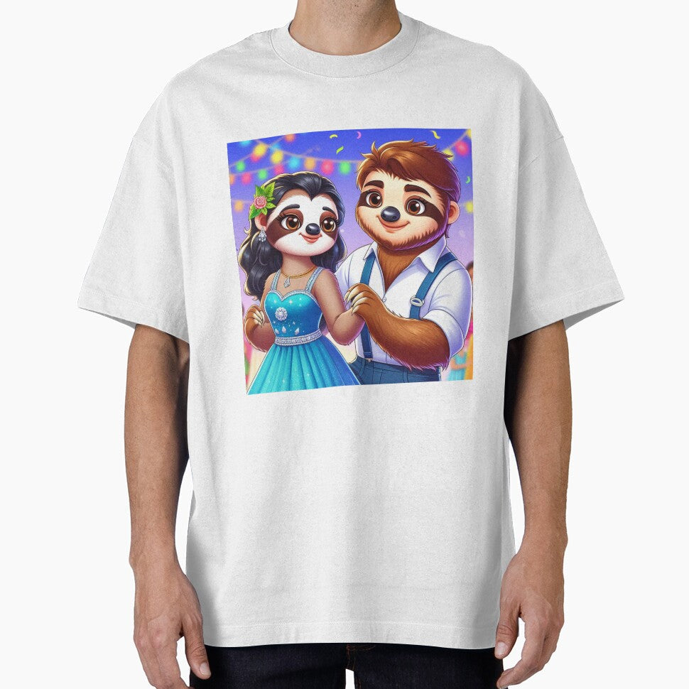 Sweet Sloth Couple by Mywaymylife