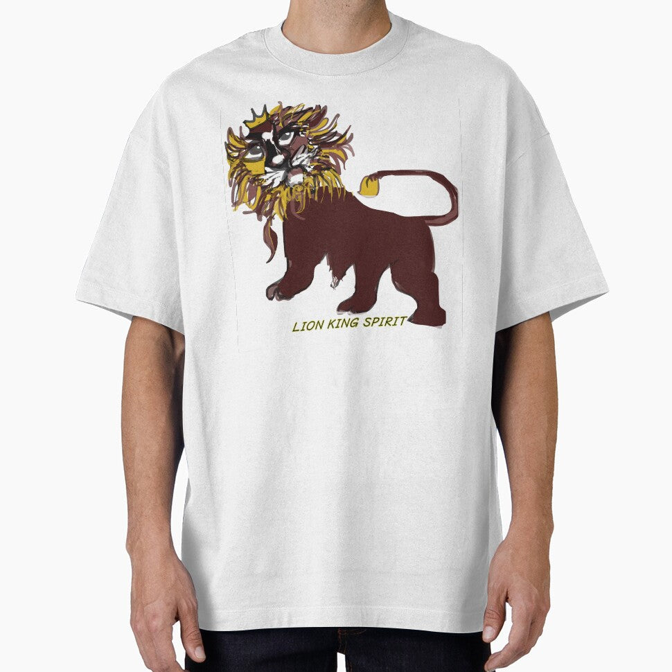 Lion King Spirit – Symbol of Strength and Hope by mejuart