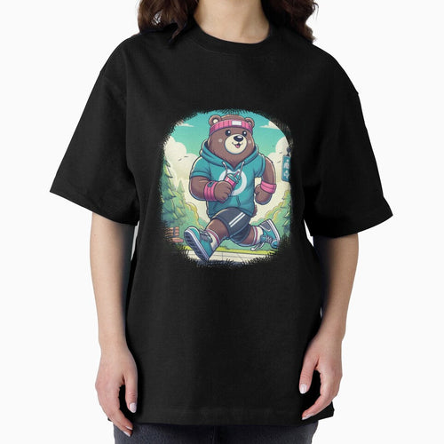 Bear Runner, Cool Bear Runner, Sporty Bear Runner by sunset-capturer