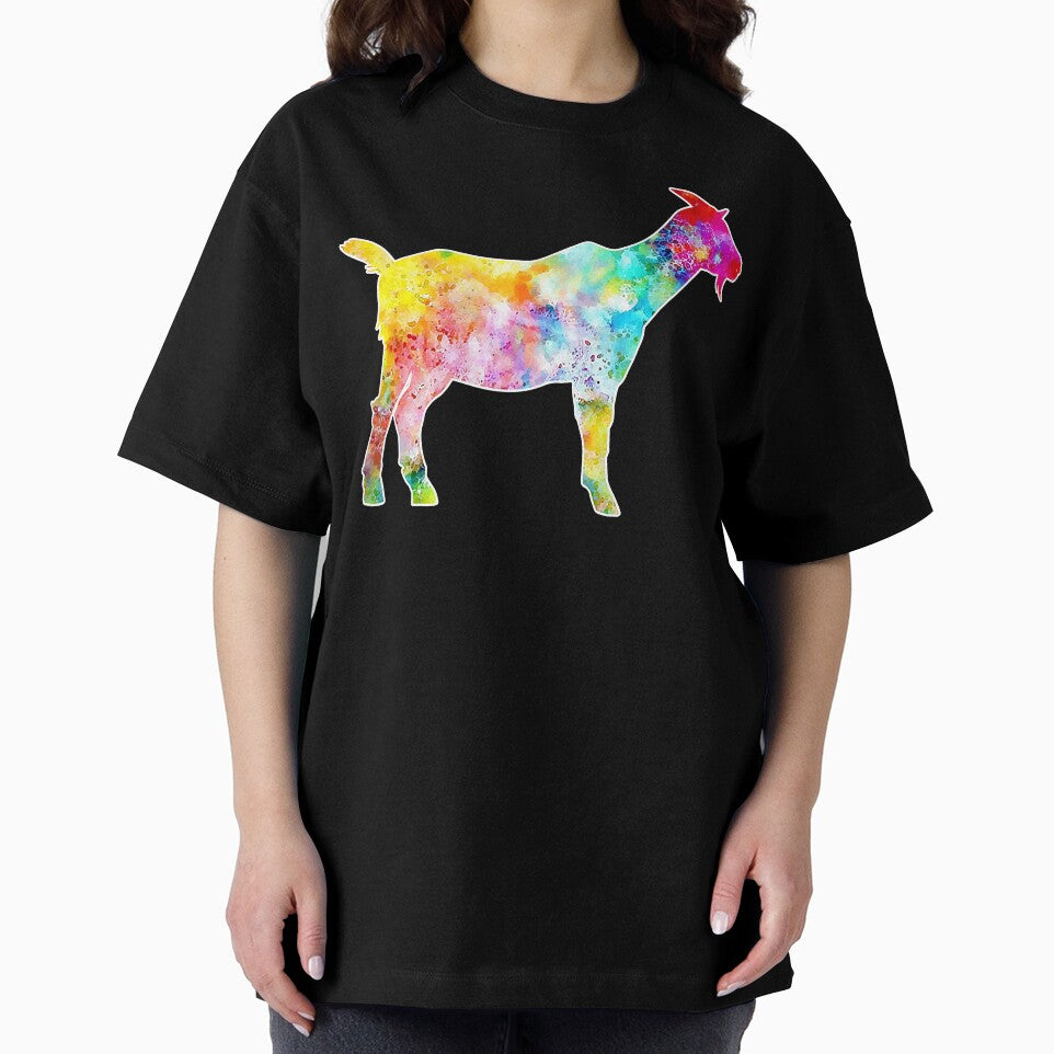 Colorful Abstract Goat Lover by ManishDayal