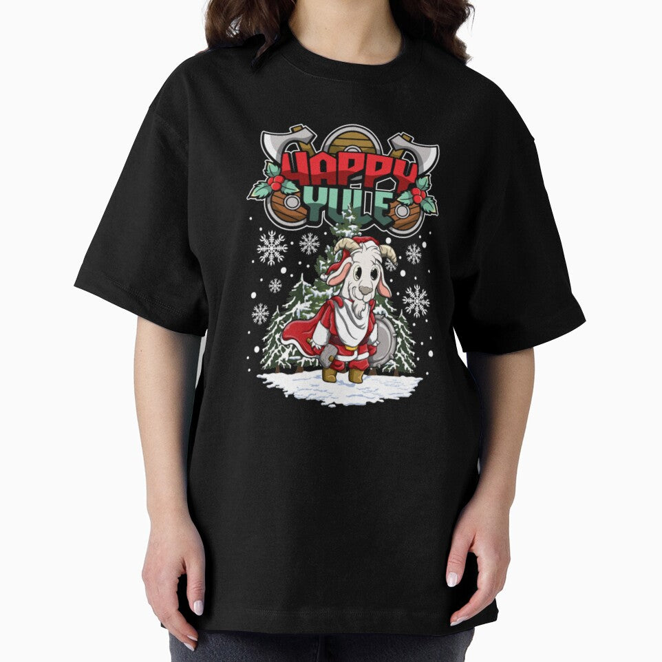 Happy Yule Viking Goat by ClamenTaon