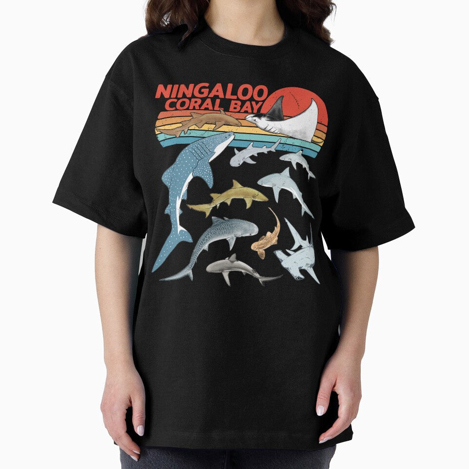 Shark species Ningaloo Coral Bay Australia by NicGrayGraphic