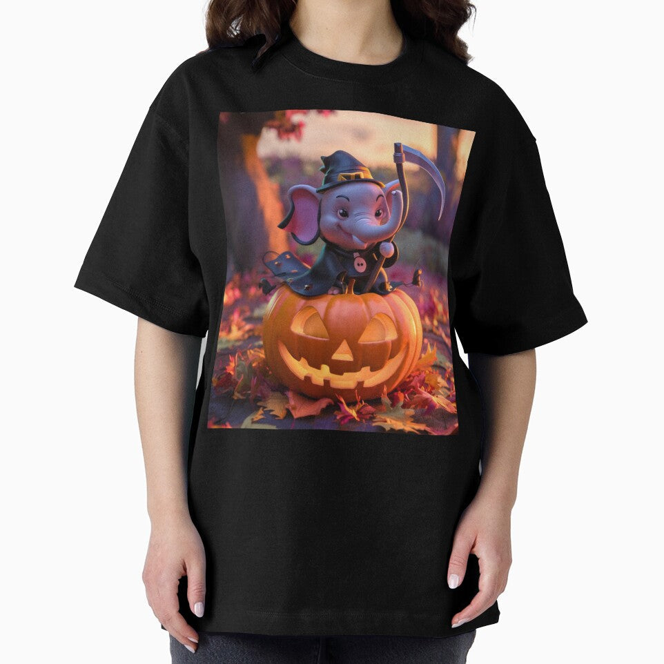Elephant Portrait. halloween elephant by ElephantVibes
