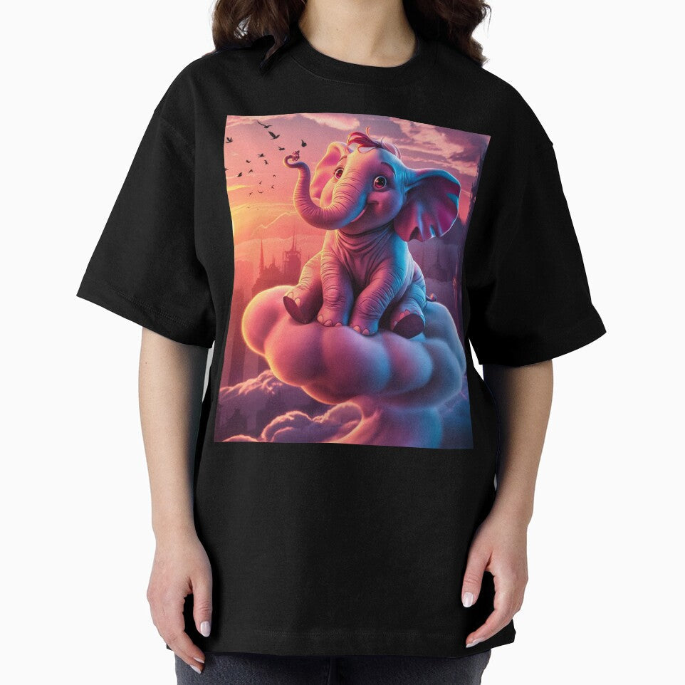 Elephant Portrait. elephant on clouds by ElephantVibes