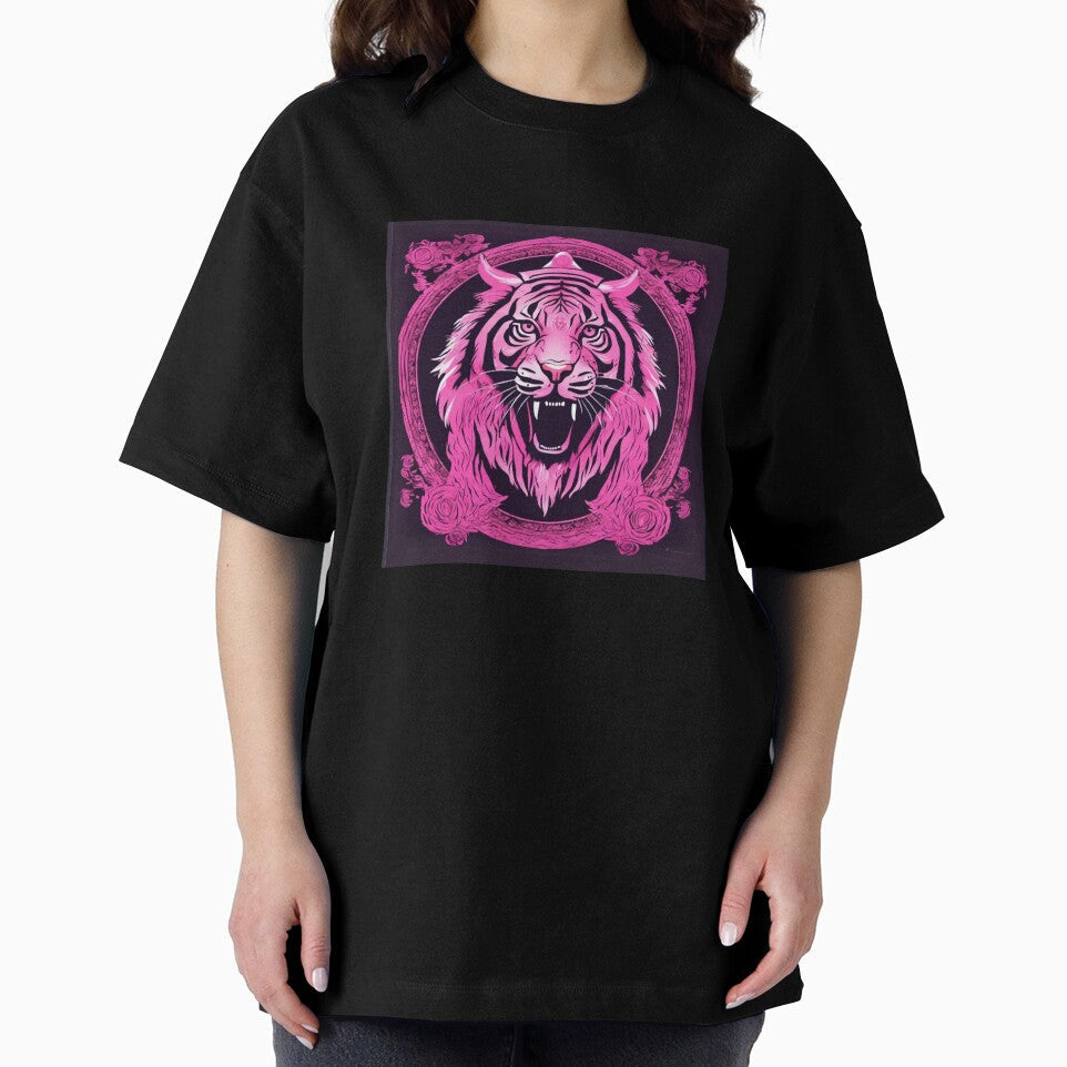 Majestic Pink Tiger: A Symbol of Strength and Beauty by CraftedConcepts