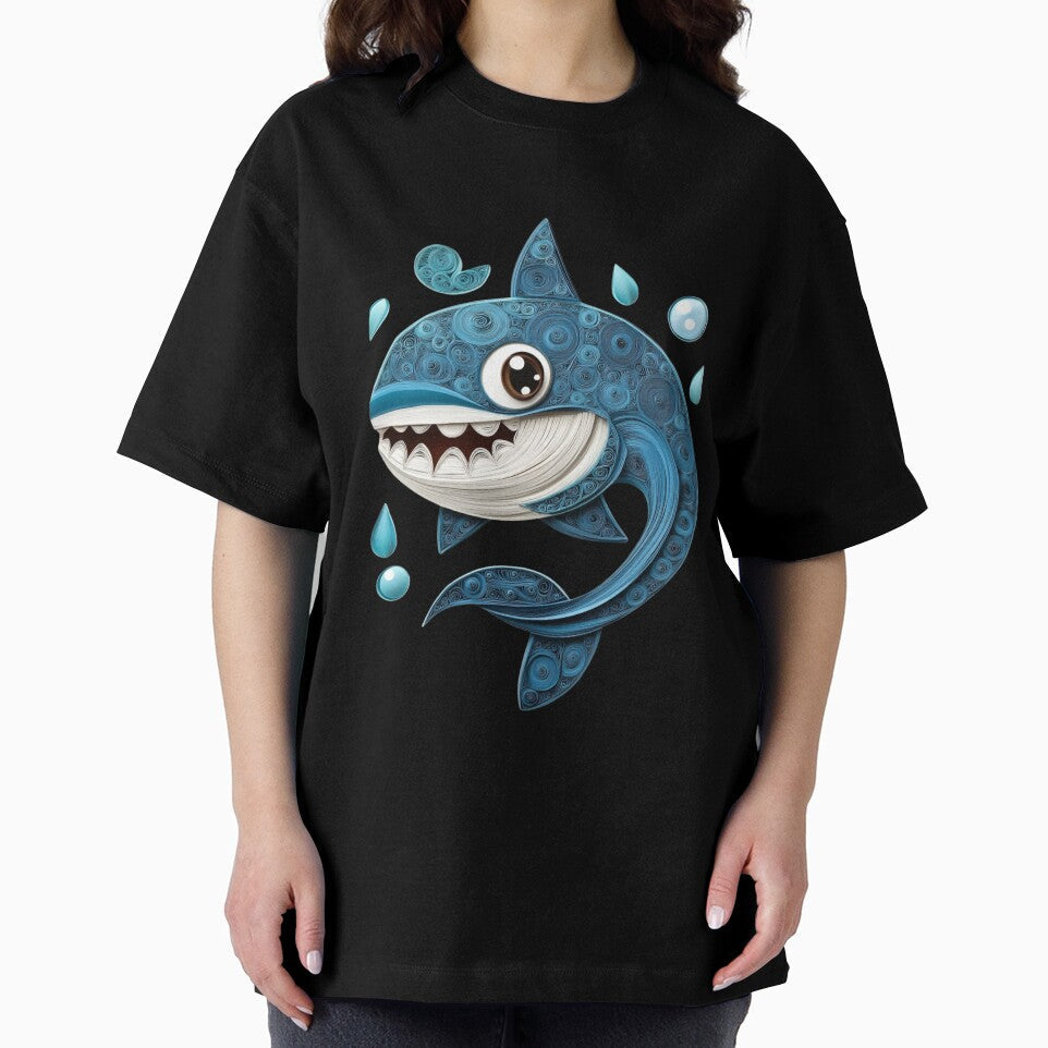 Cute Kawaii Shark by PrintsByFrank