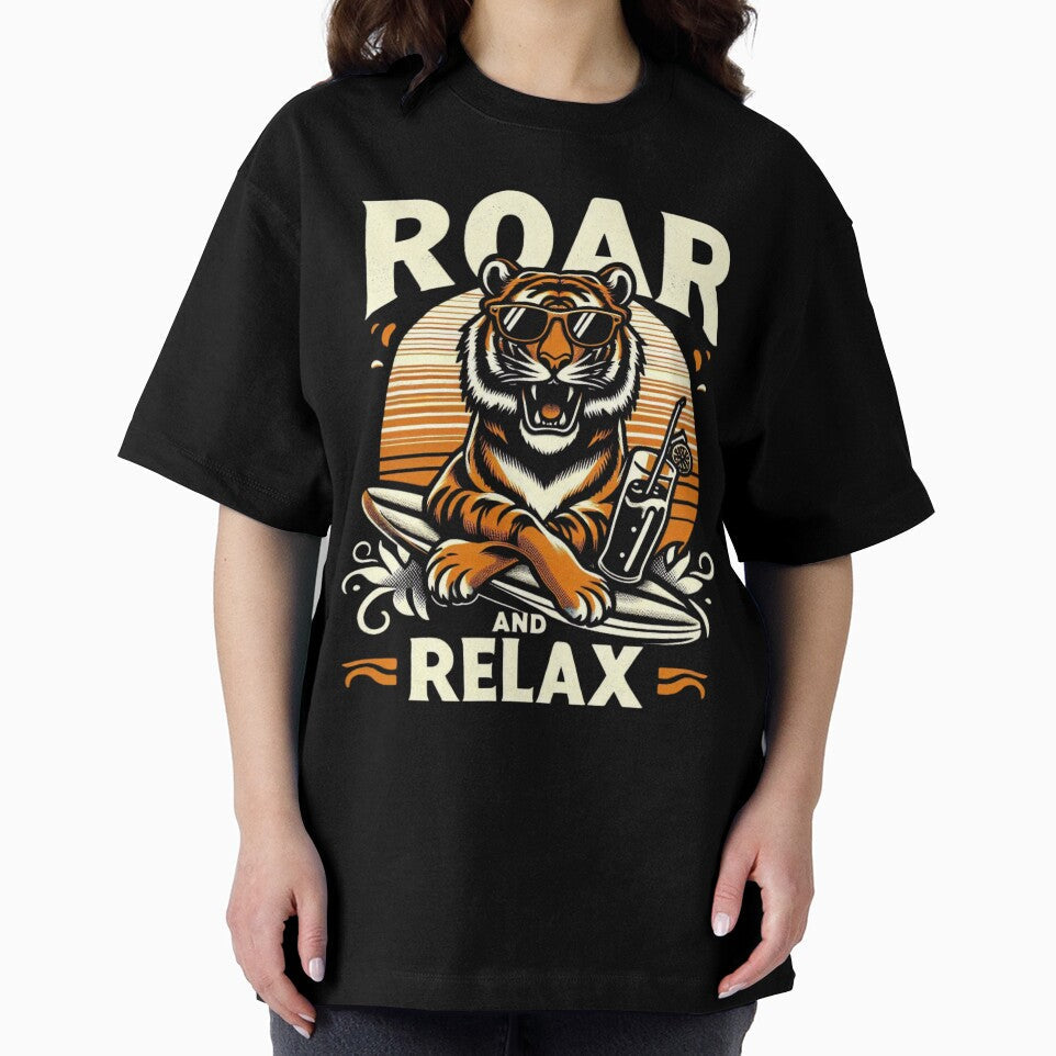 relaxed cool tiger by Dwipo Design