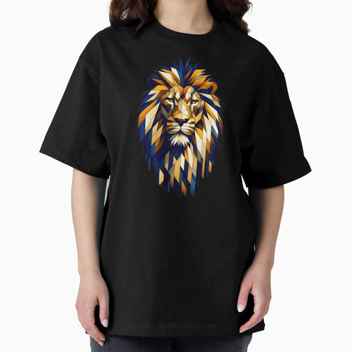 AN ARTISTIC GEOMETRIC LION by infinitearte