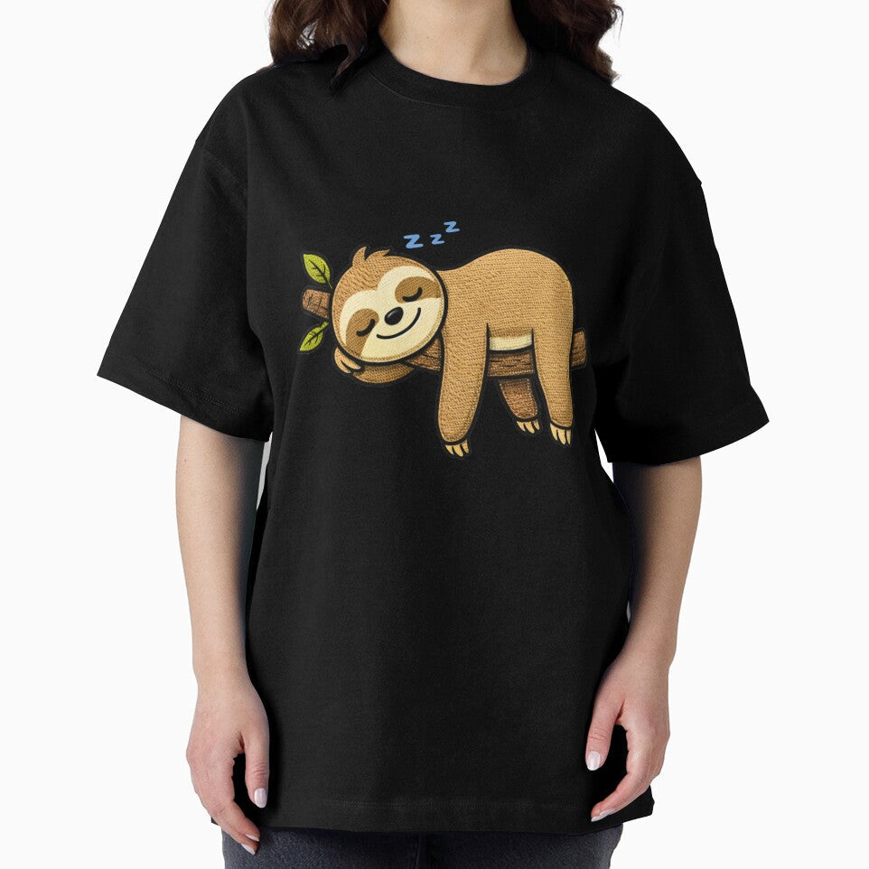 Lazy Weekend Sloth – Funny Sleepy Sloth Mascot Cartoon by ColorSplash123