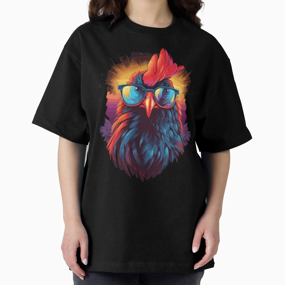 Pop Art Sunglasses Chicken Gifts Funny Chicken by KsuAnn