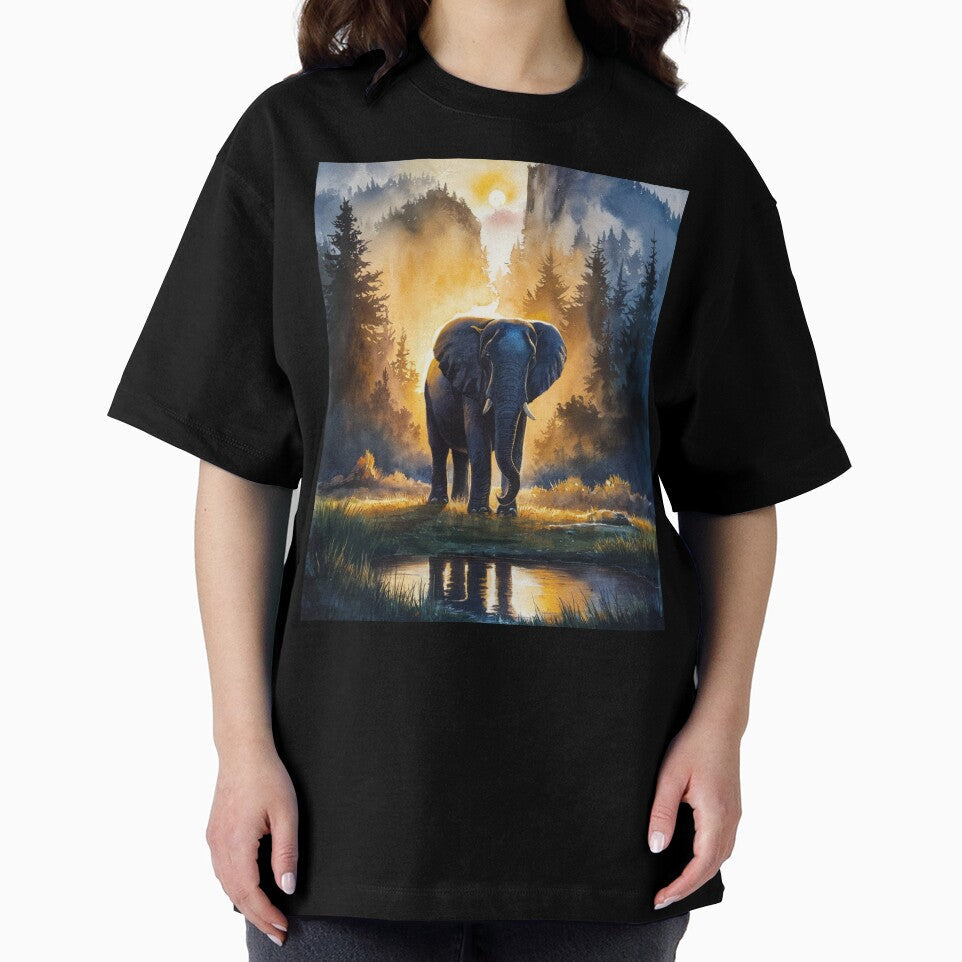 Elephant Portrait. floral elephant, wild elephant, safari elephant by ElephantVibes
