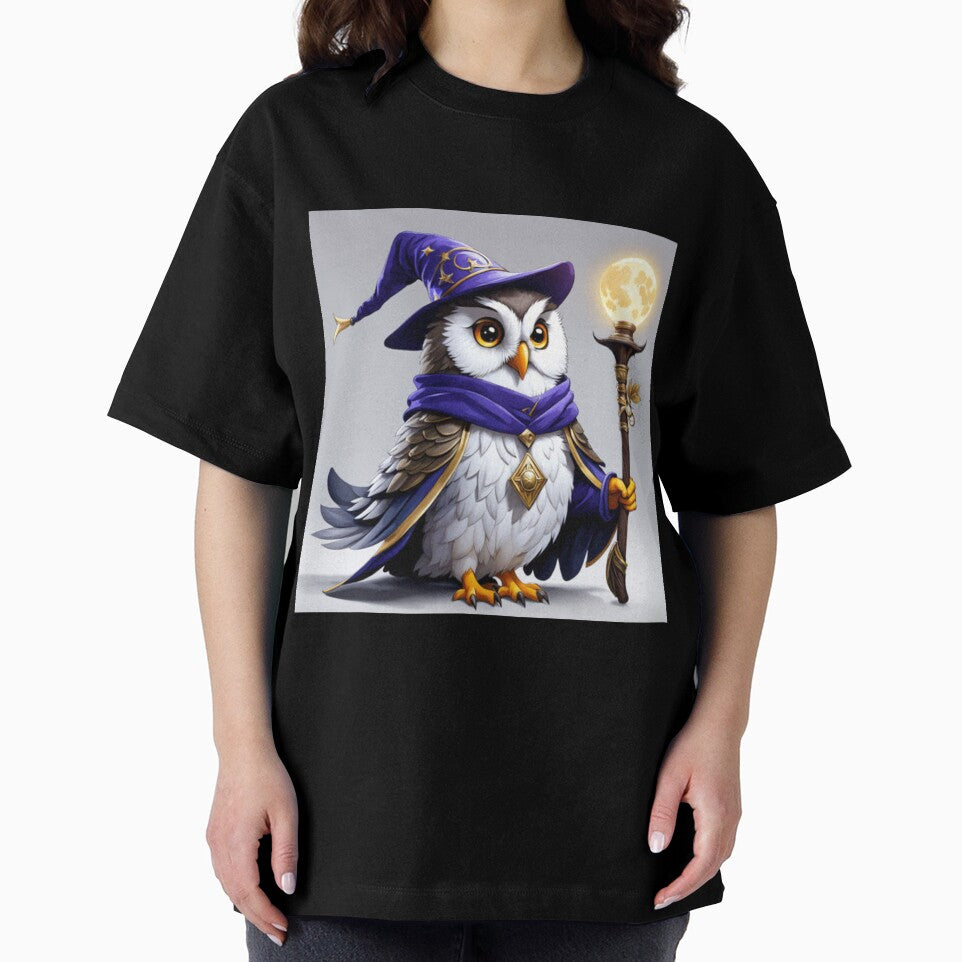Fun Wizard Owl Art by Planetporridge