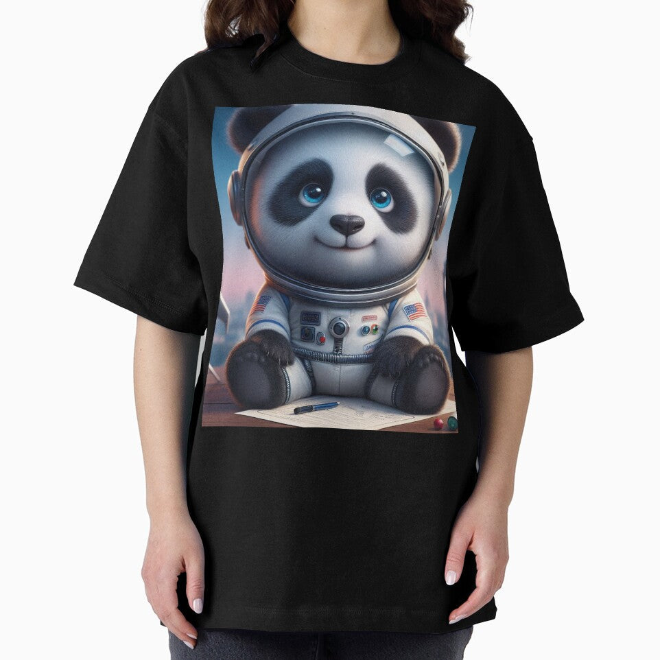 Astronaut Panda 1 by PANDALOVEART