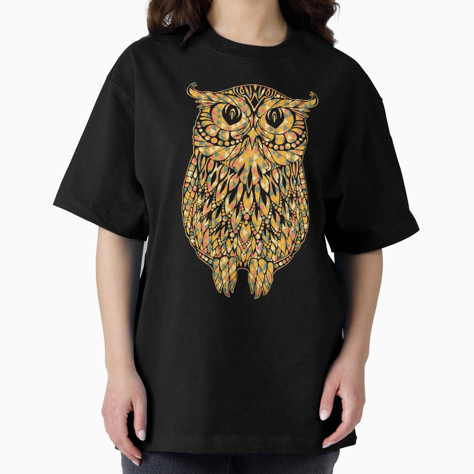 Owl - Owl Geometric by UnknownArtistt