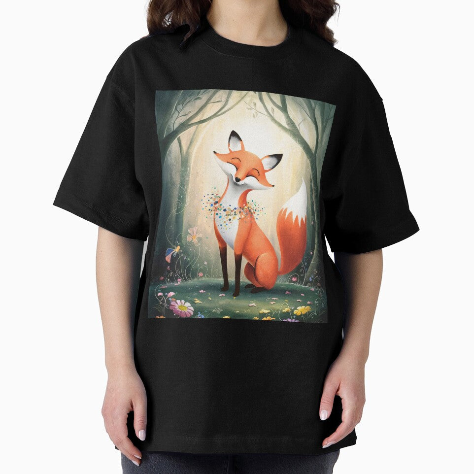 Whimsical Fox. Fantasy cute fox, magical forest, enchanting woodland, vintage fox by FoxVibes