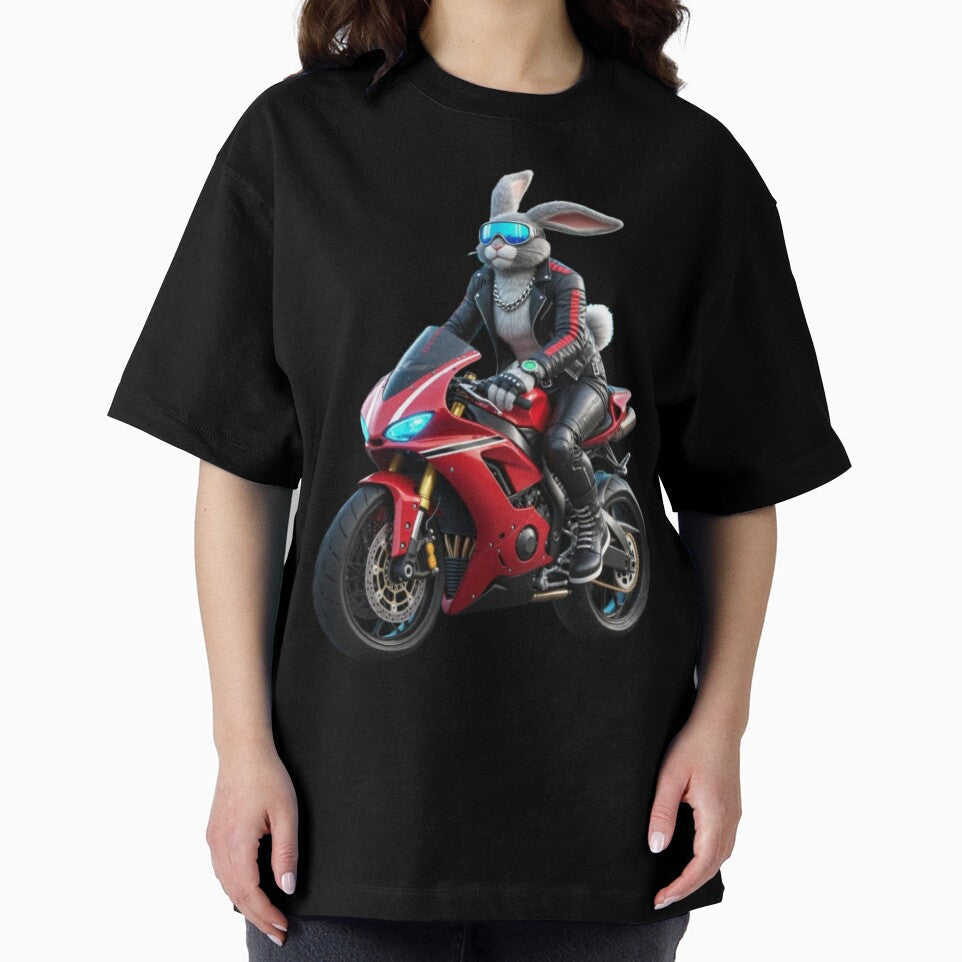 Biker Bunny – Rebel Style by Ahau Designs