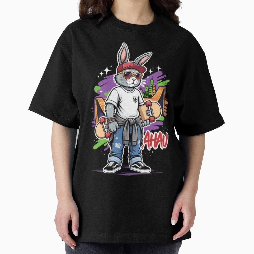 Urban Skater Rabbit by Ahau Designs