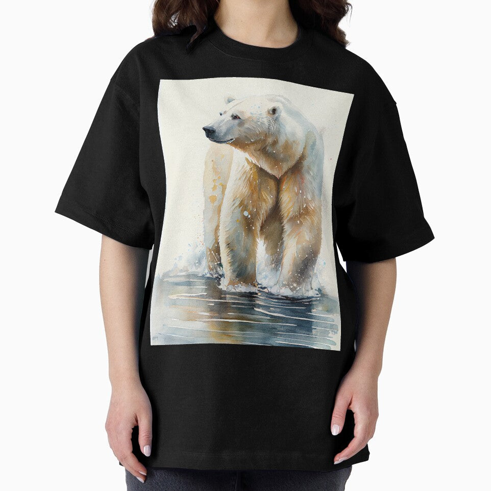 Polar bear - Watercolor paint by ABArtByAlexST