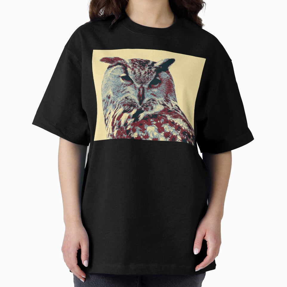 Eagle owl Сolor print by artdragongift 15