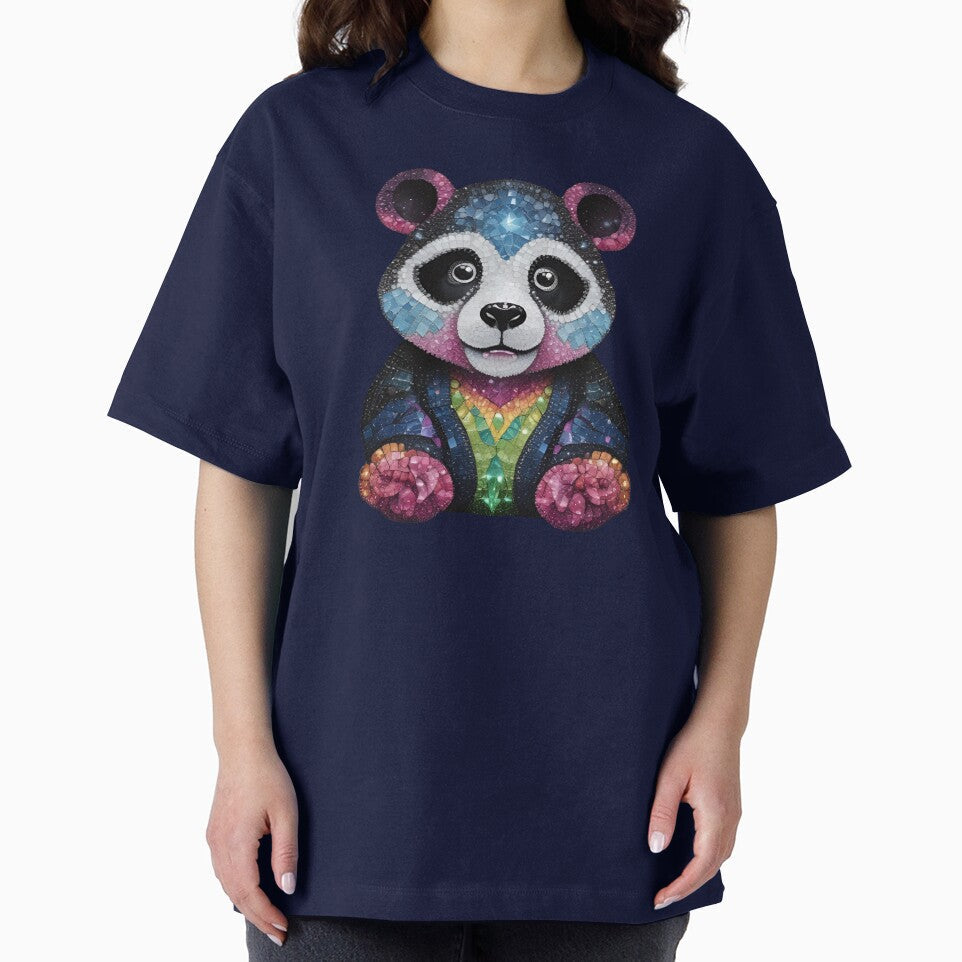 Colourful Mosaic Panda by pUNKnown