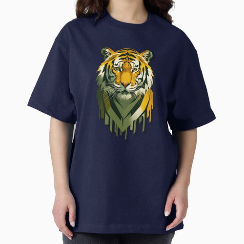 AN ARTISTIC AND GEOMETRIC TIGER by infinitearte