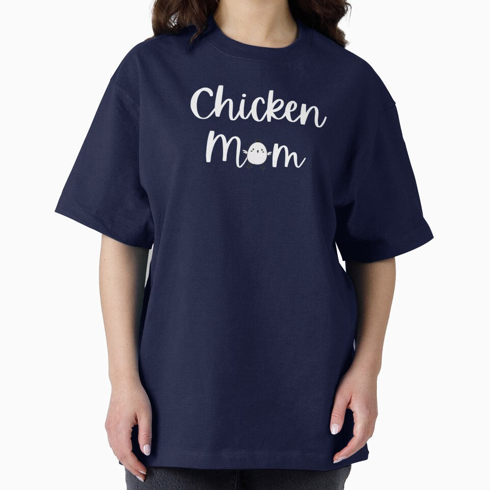 Chicken Mum Cute Print by Cluckin' Mad