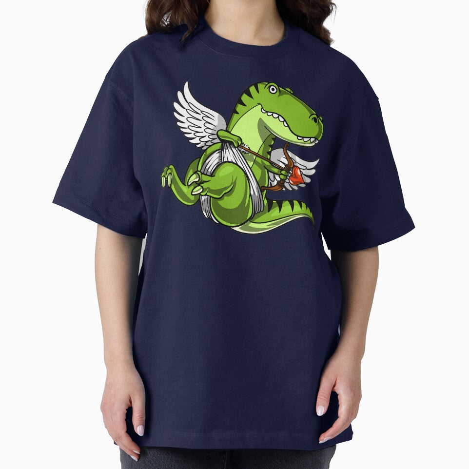 Cute T-Rex Dinosaur Cupid by underheaven
