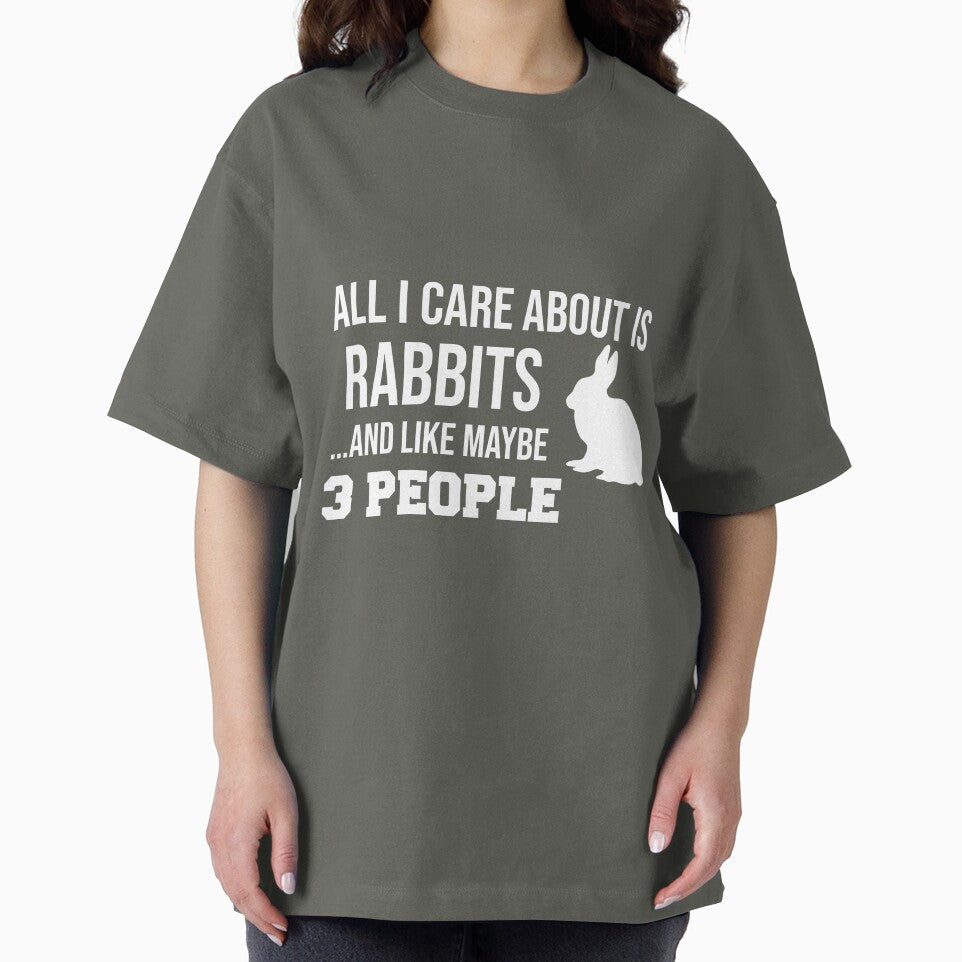Cute Rabbit Lover Shirt Gift for Men Women by jcorres