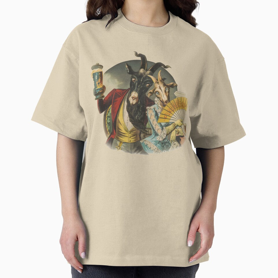 Funny Vintage Beer Goat by Topmaxdesign