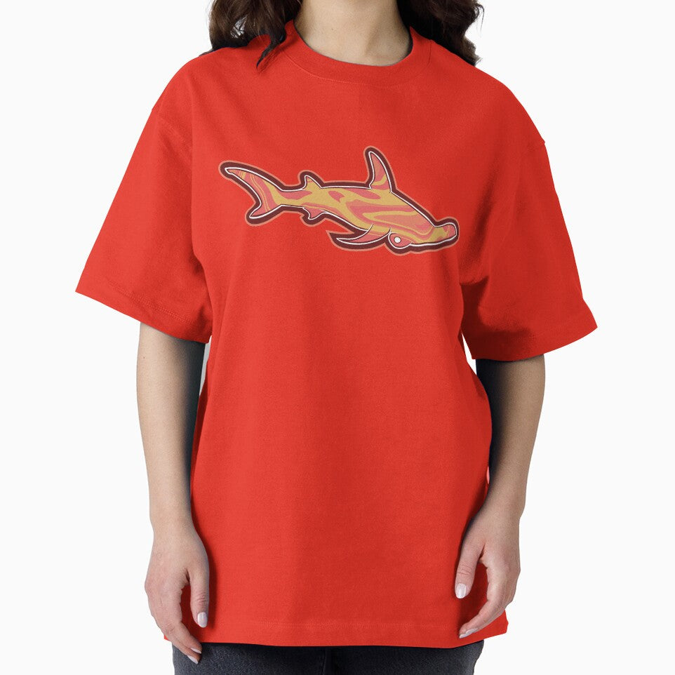 Hammerhead Shark Multi-Colored by LaurenCarlson1