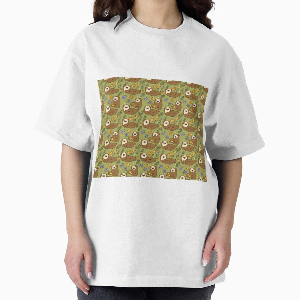 Adorable Vintage Sloth Fiesta | Cozy & Playful Animal Design by Retro-ArtDeco