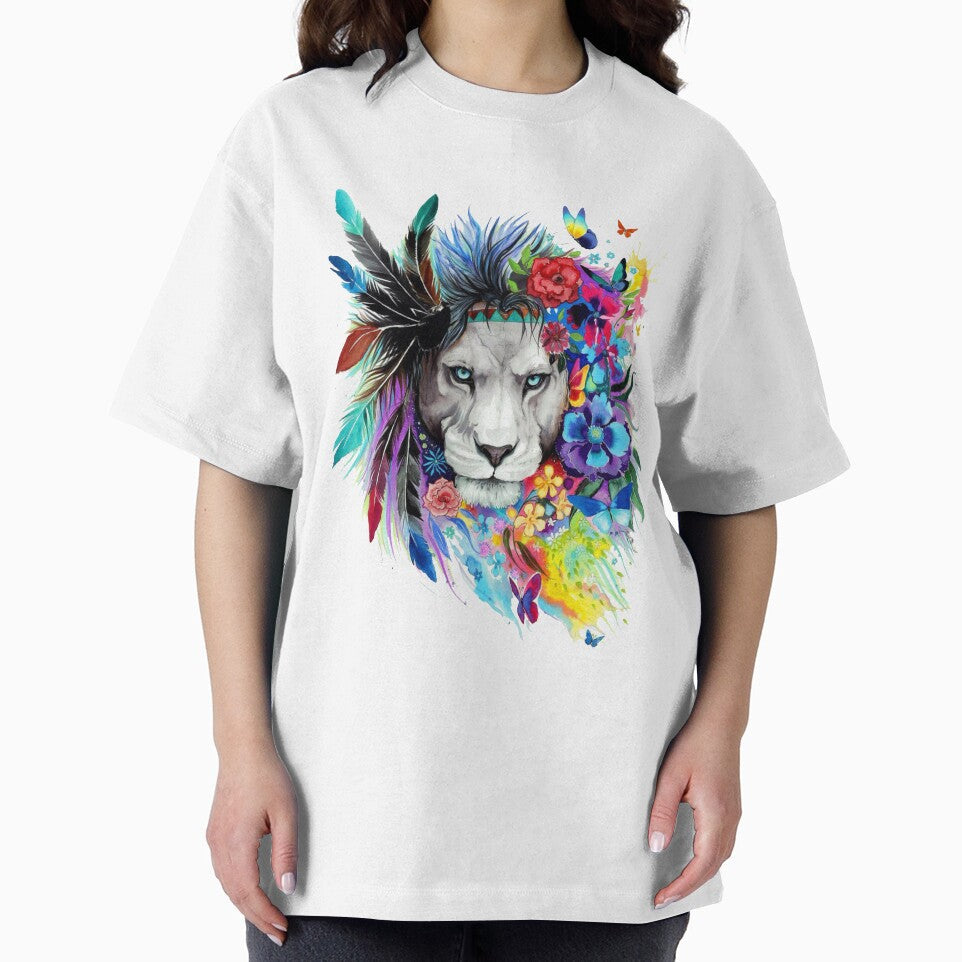 Wild Natural Colorful Lion - by DeesignR