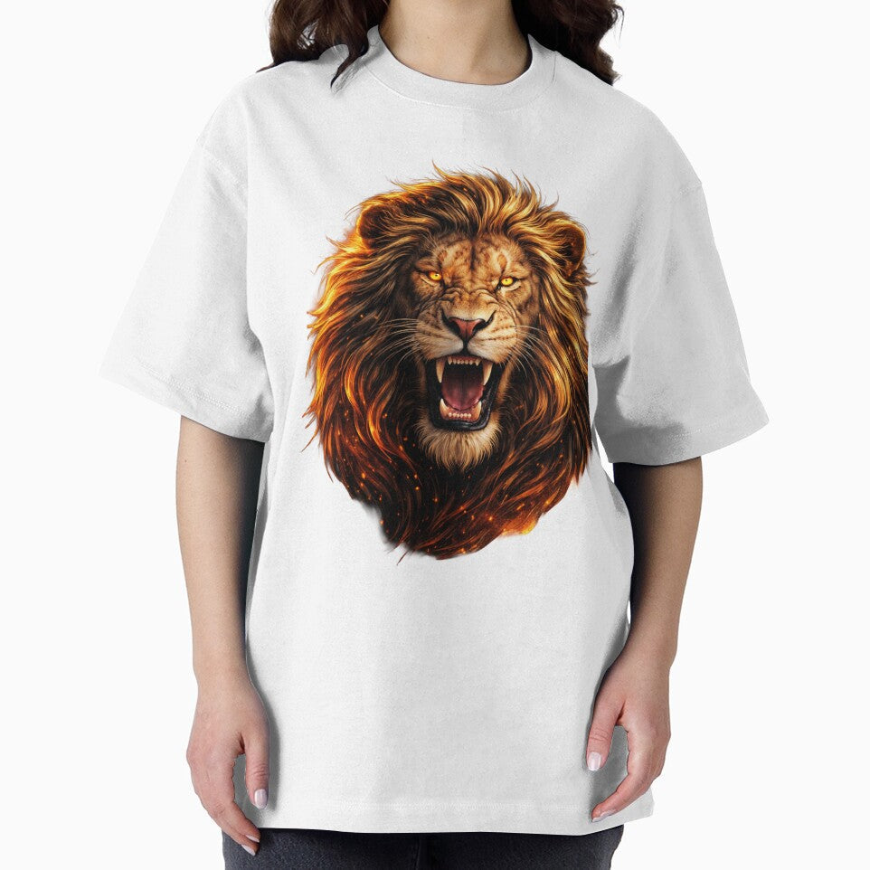 Powerful Roaring Lion Artwork by HayatDesigns19
