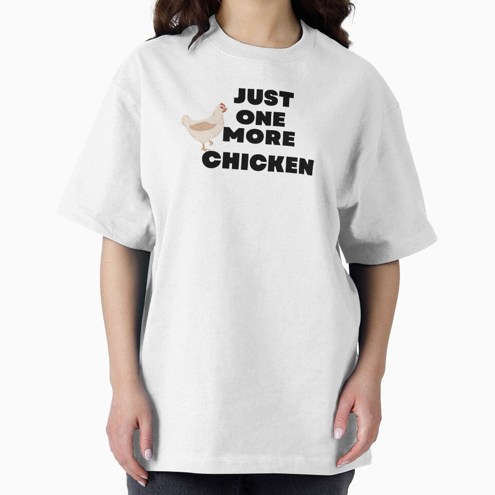 Just One More Chicken Funny Chicken Lover T-Shirt, Hats & Gifts by Kaylews_Designs